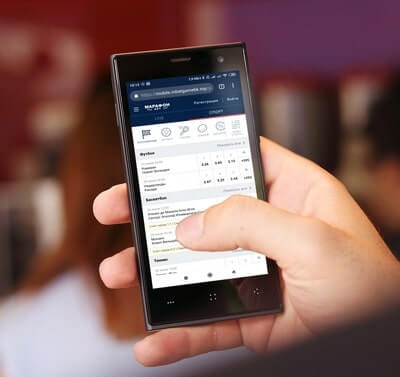 android приложение Марафон (Marathonbet)