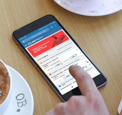 Iphone приложение Бетсити (Betcity)