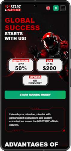 Партнёрская программа 888starz
