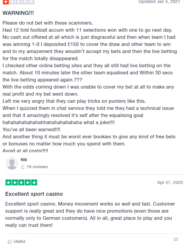 Отзывы БК Bet-at-home