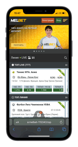 Букмекер Melbet